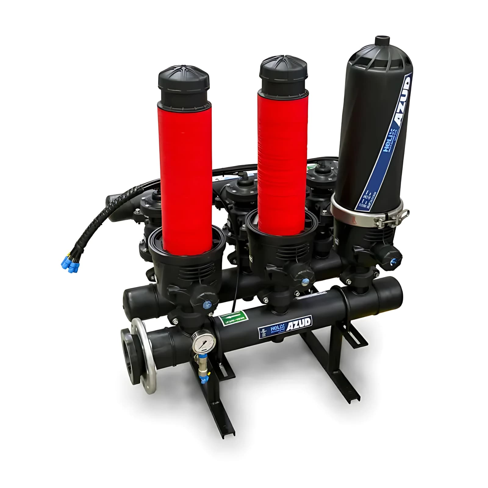 AZUD HELIX AUTOMATIC 300 station with three disc filters