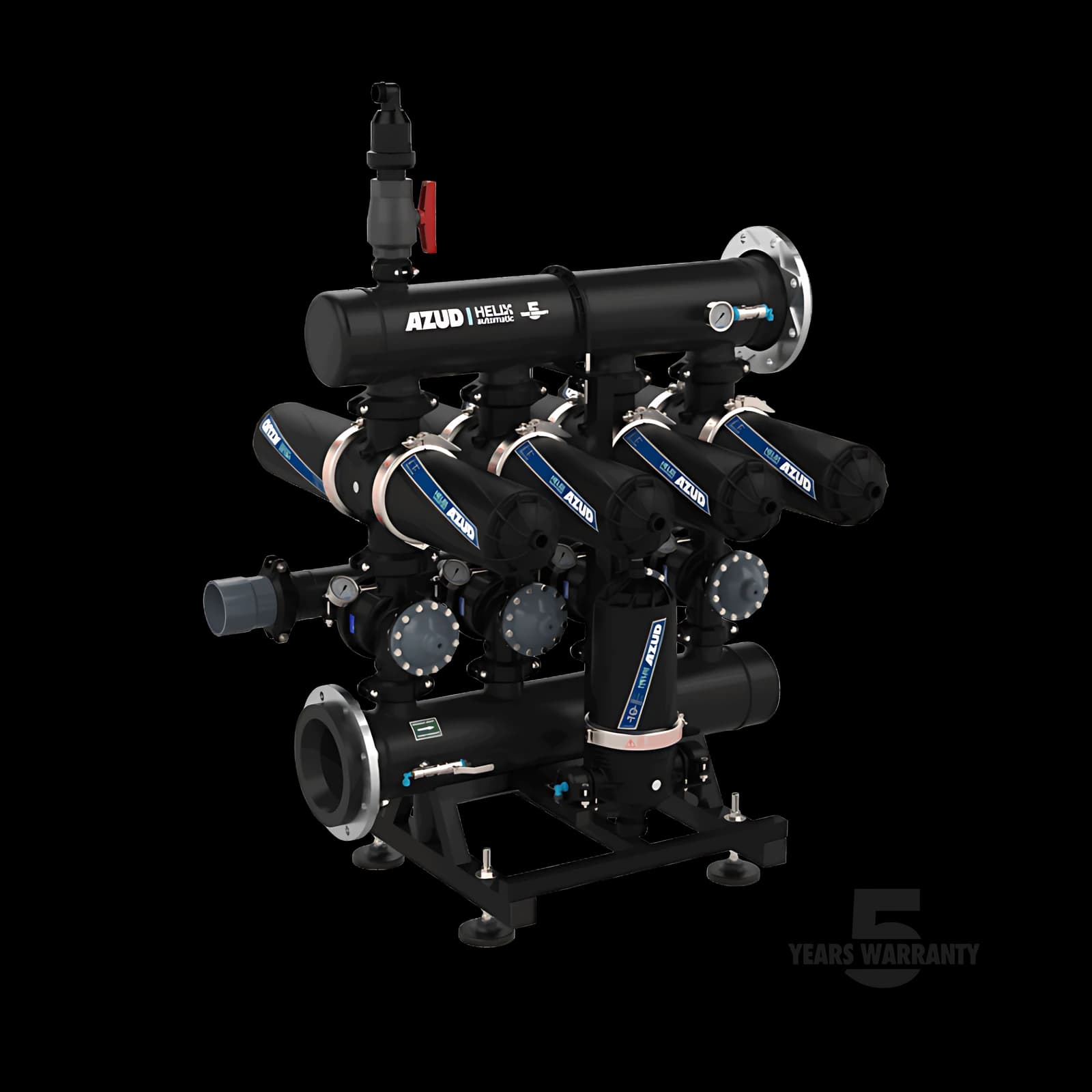 AZUD HELIX AUTOMATIC 4DCL station with double disc filters
