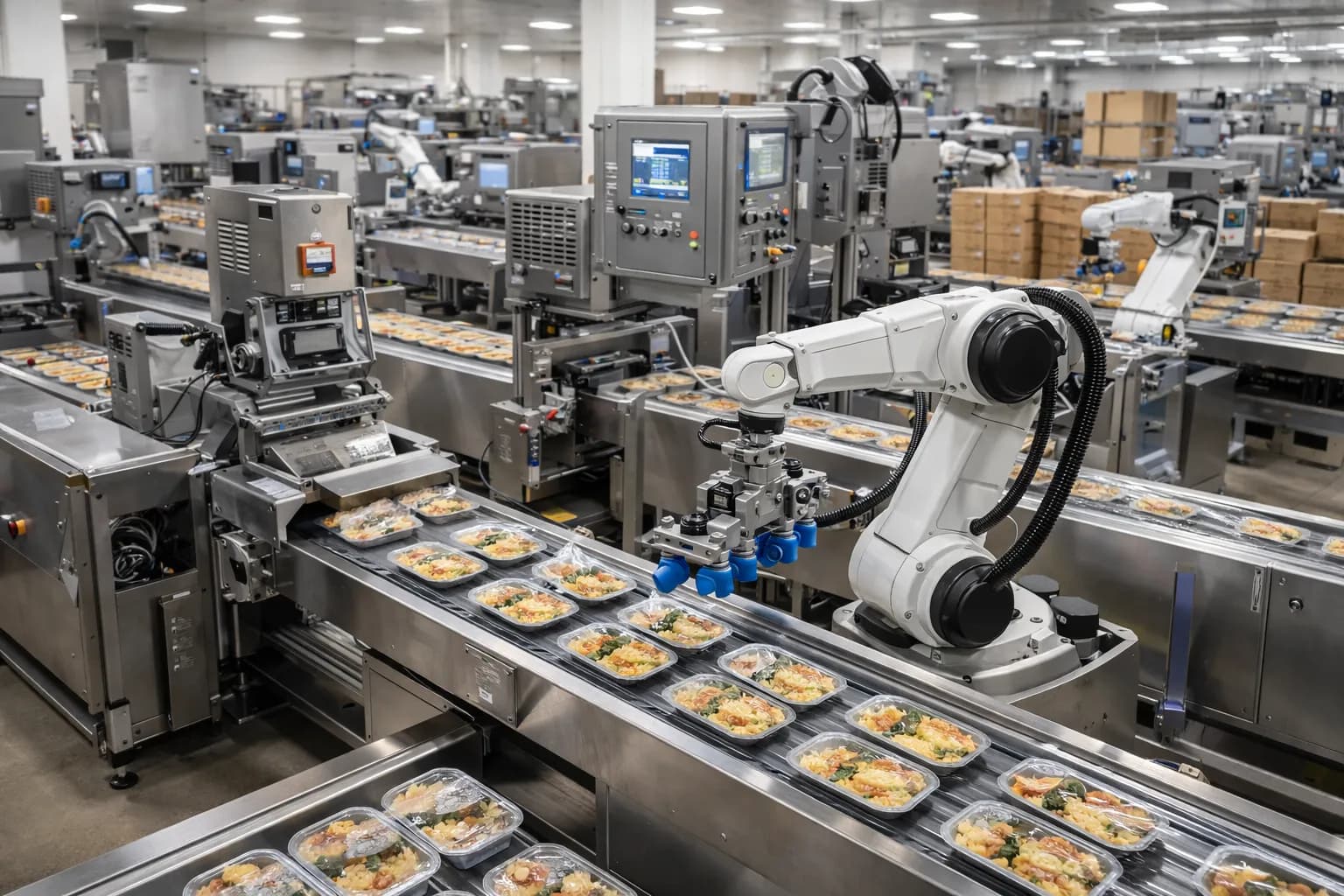 Food industry and inert gases