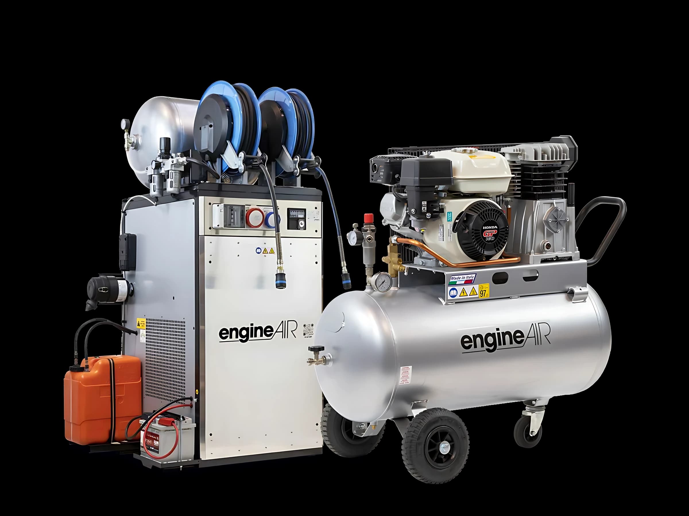Balma engineAIR engine-driven piston compressors