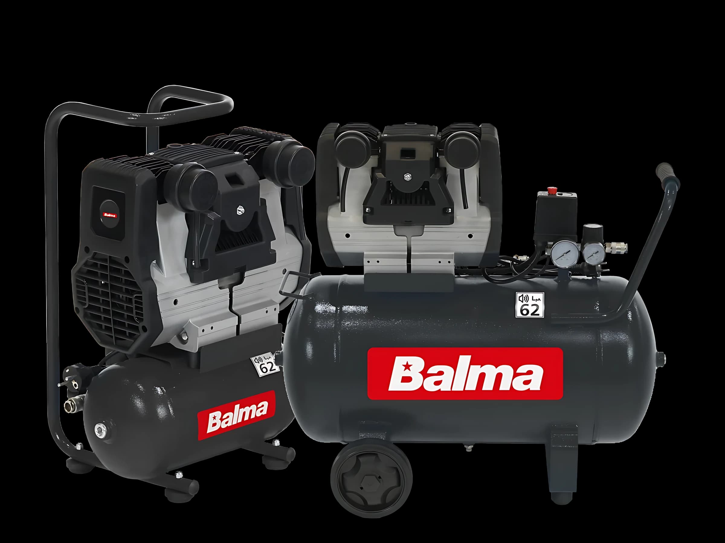 Balma SOFFIO MX20 quiet oil-free compressors