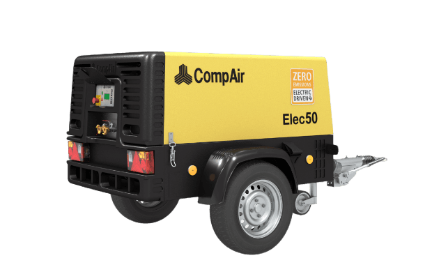 CompAir Elec50 električni mobilni kompresor