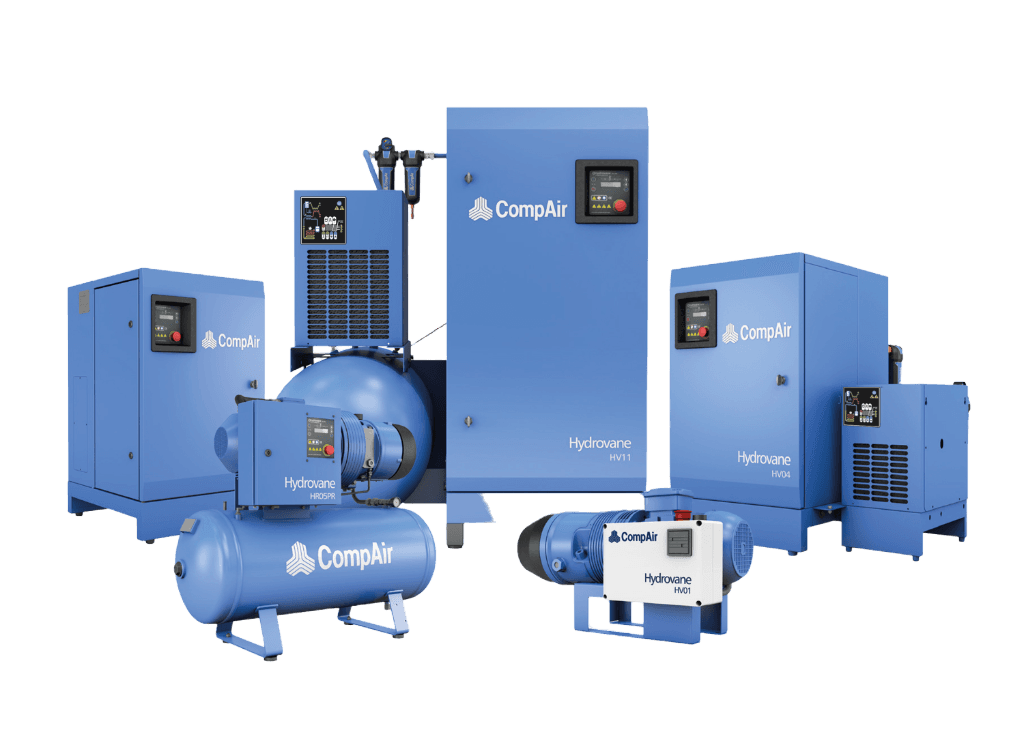 Hydrovane vane compressors