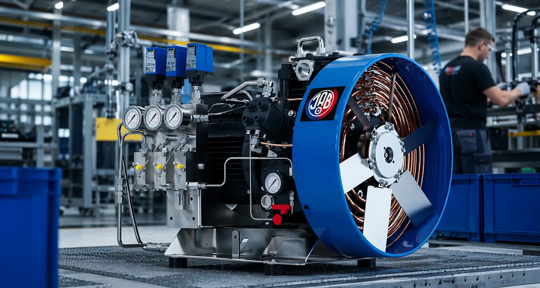JAB high-pressure compressor