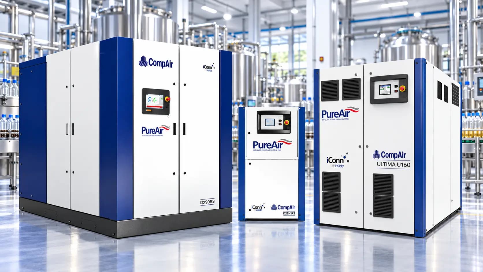 CompAir D-Series oil-free compressors