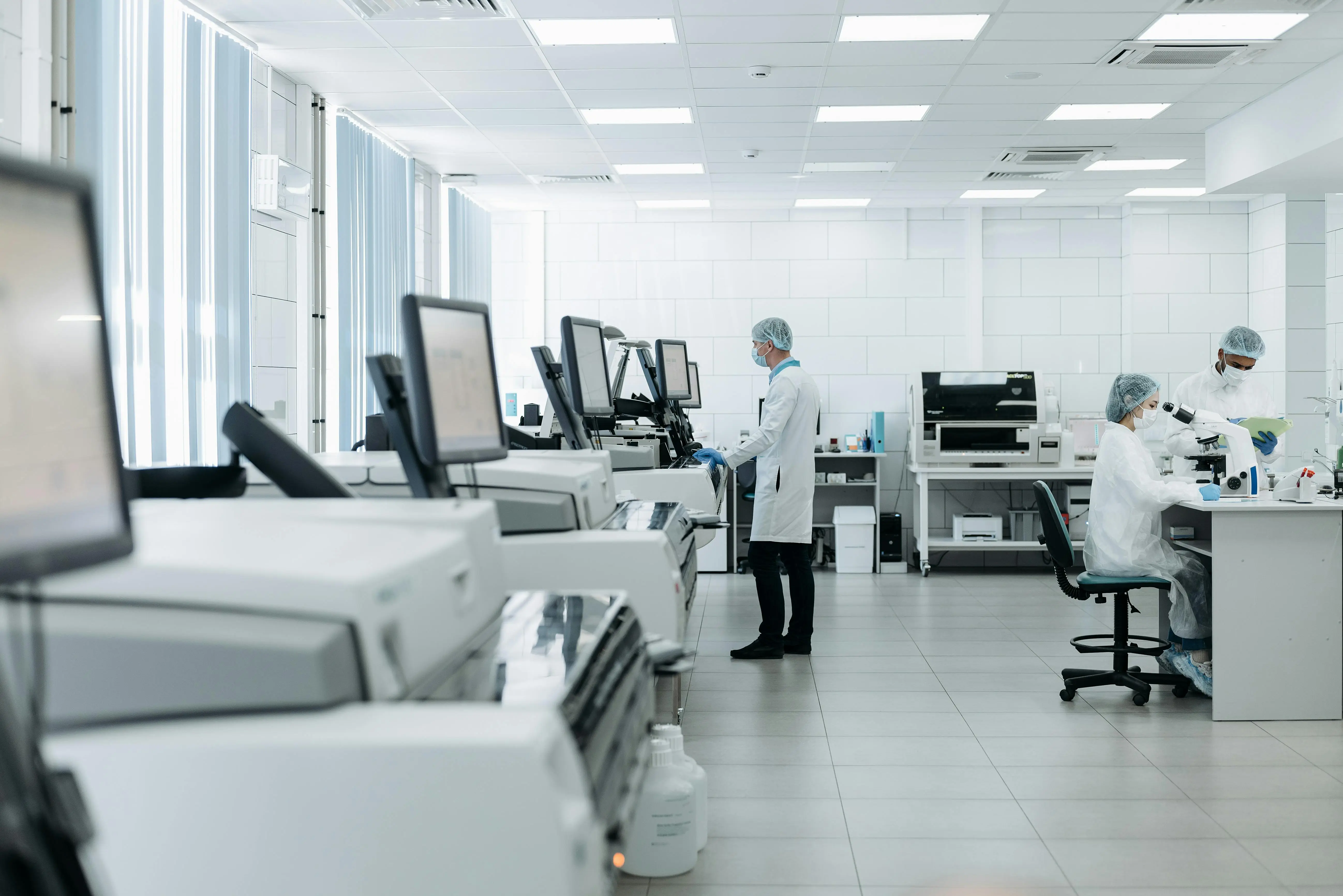 Laboratories – local nitrogen production