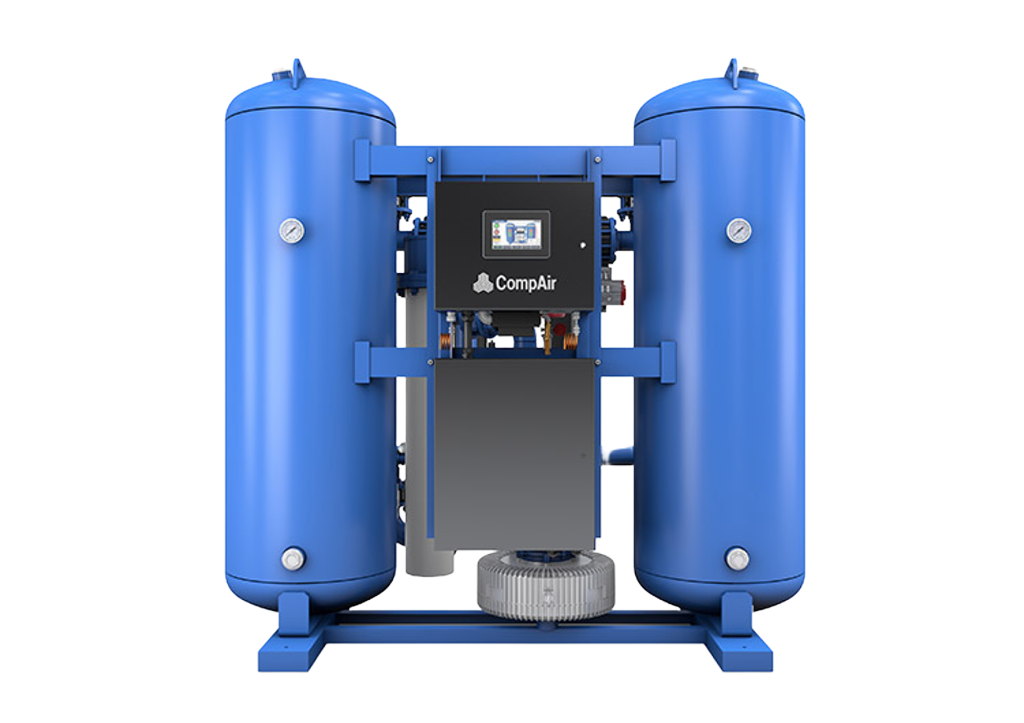 CompAir AHB-Series adsorpcijski sušilnik z ogretim puhalom